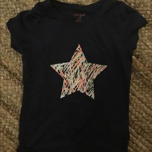 Blue star shirt